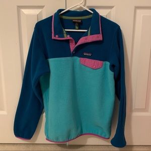 Patagonia Synchilla Snap-T Fleece Jacket, blue
